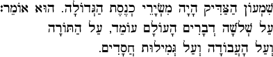 Avot 1:2