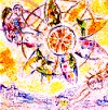 Chagall - Peace Window (detail)